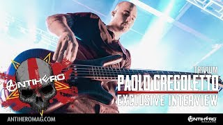 Interview with Paolo Gregoletto of Trivium
Antihero Magazines James Geiser had the opportunity to chat with bassist Paolo Gregoletto of Trivium about their latest release, THE SIN AND THE SENTENCE.
Go here → http://www.antiheromagazine.com/
Like us → https://www.facebook.com/AntiHeroMagazine/
Follow us → https://twitter.com/AntiHeroMag
Get our newsletter → http://antiheromagazine.com/newsletter/
~~~~~~~~~~~~~~~~~~~~~~~~~~~~~~~~~~~~~~~~
Trivium have returned with their acclaimed new LP THE SIN AND THE SENTENCE to take the top spot on both Billboard’s ‘Top Rock Albums’ and ‘Hard Rock Albums’ chart. The release of THE SIN AND THE SENTENCE marks the band’s second #1 on the ‘Hard Rock Albums’ chart and also sees Trivium entering at #6 on Billboard’s ‘Top Current Albums’ chart and #23 on the ‘Billboard 200.’ THE SIN AND THE SENTENCE also made a stellar impact around the world arriving Top 5 in Canada and Australia while breaking into the Top 20 in Germany and the United Kingdom. THE SIN AND THE SENTENCE is available at all DSPs and at www.trivium.org. Interview with Paolo Gregoletto of Trivium