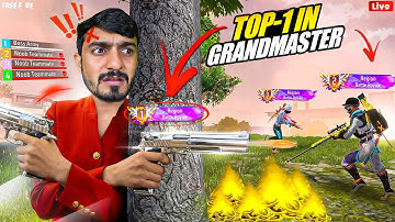 FREE FIRE LIVE  - RANK PUSH GAMEPLAY IN PHONE