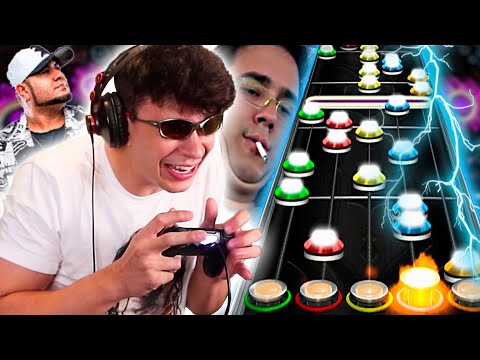 TOCANDO PISADINHA E FUNK NO GUITAR HERO DOS CONSAGRADOS