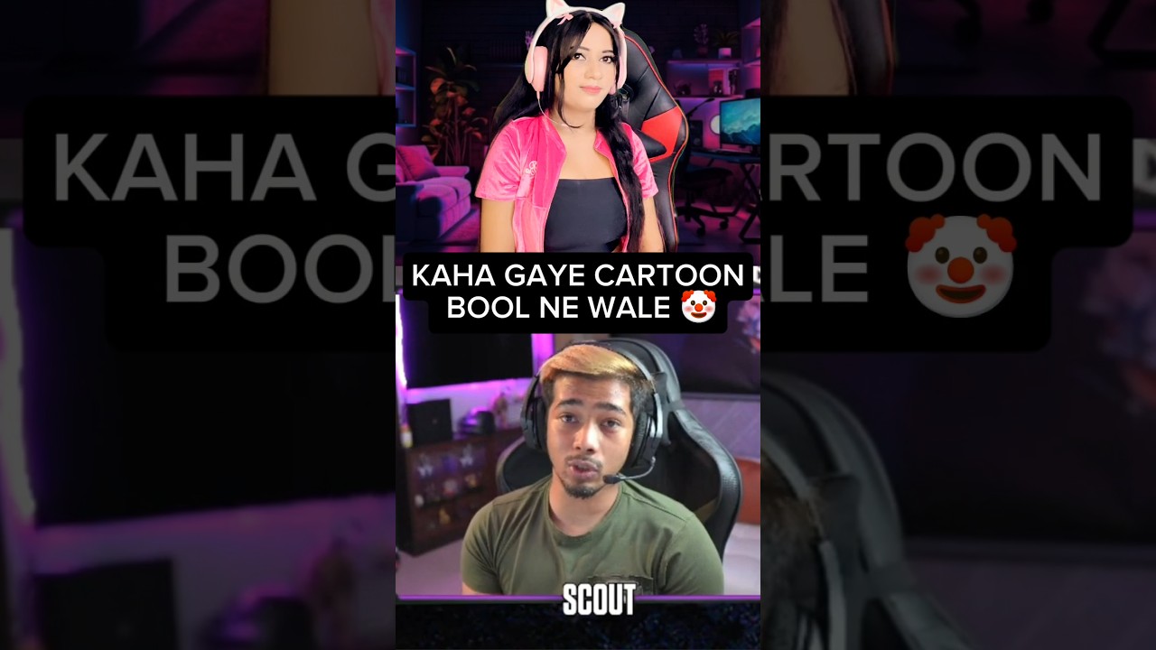 SCOUT OP 💀 KAHA GAYE CARTOON GAME BOOLNE WALE 🤡 REALISTIC GAME 