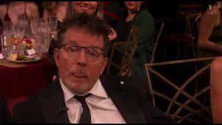 Michael J Fox made a small speech at The Actor Awards