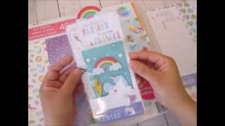 Page Marker with Pocket and Washi Sample Card Tutorial