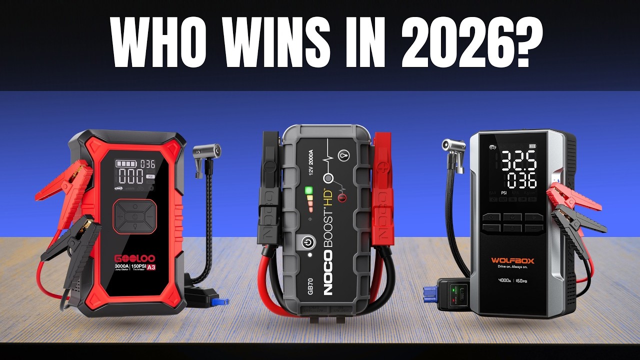 Top 5 Best Jump Starters 2026 - Don't Buy Before Watching This!