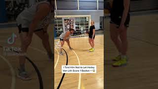 Hailey Van Lith Plays 1on1 vs Kim Mulkey Son Ready For LSU!
