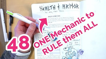 Health and Armor - Making a TTRPG From Scratch [Episode 48]