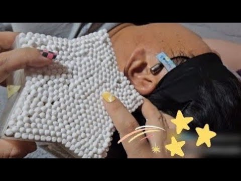 ASMR) Real Series_ 💫빛이나는 귀청소_ きらきら輝く 耳掃除_ Shining ear cleaning