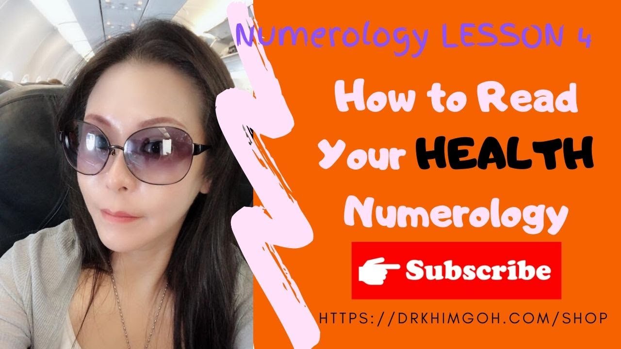 Numerology L4 How to read HEALTH numerology check your HEALTH 数字命理学