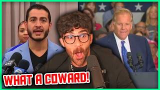 Mike Rogers RUNS AWAY From Debate With Abdul El-Sayed | Hasanabi Reacts