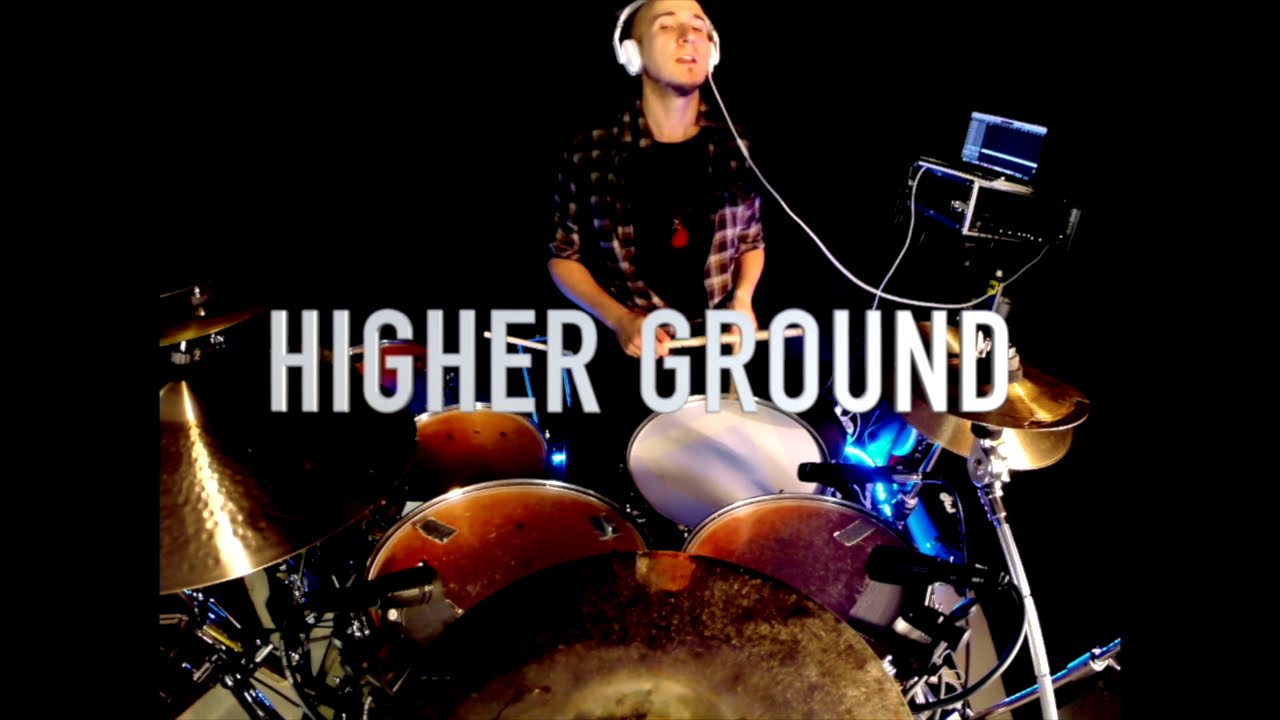 Red Hot Chili Peppers HIGHER GROUND drum cover YouTube