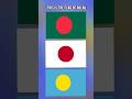 Die Flagge Von Bangladesch Im Vergleich Zu Den Flaggen Von Japan Und Palau Länderflaggen Nation