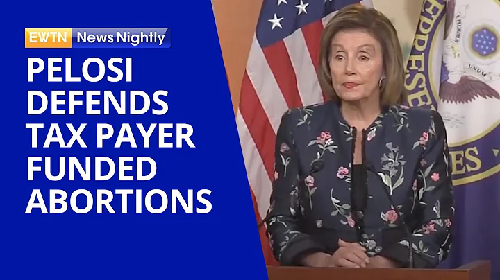 "I'm a devout Catholic." Nancy Pelosi cites her fa...