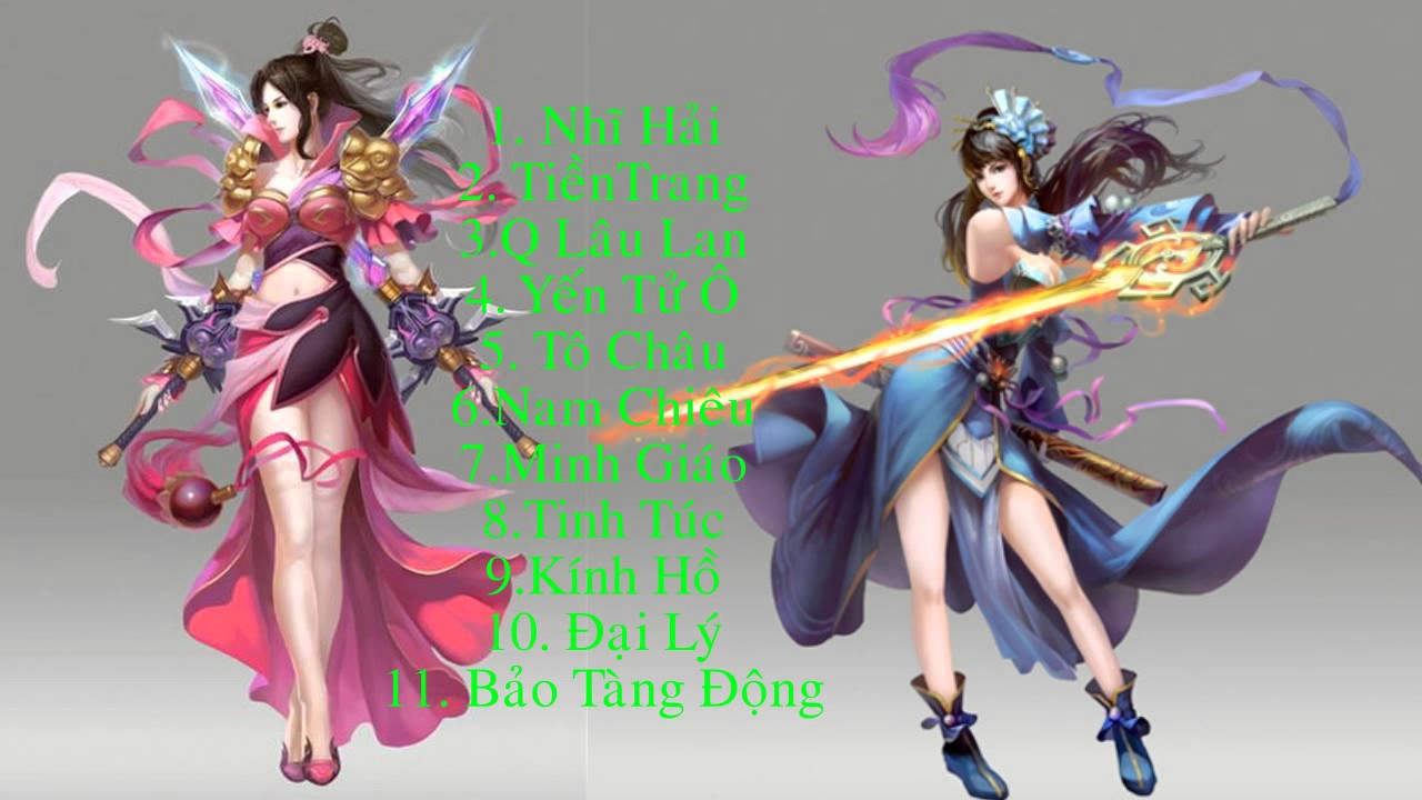 Nhạc Game Thiên Long Bát Bộ (TLBB) Một Thời Hào Hùng Part1