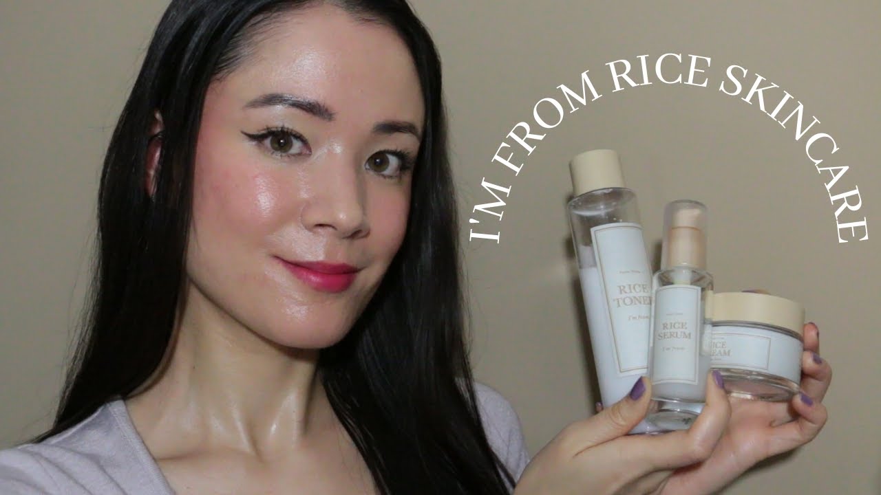 I'm From Rice Toner, Serum and Cream Review