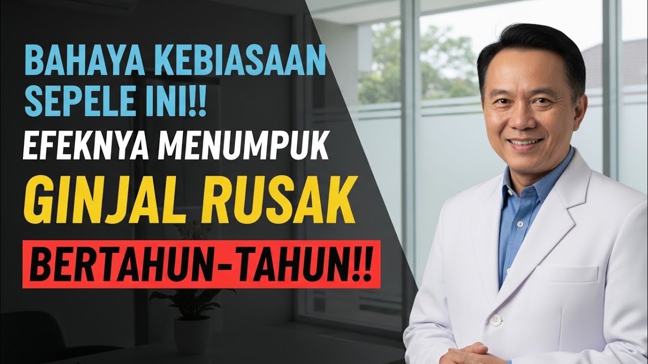 KEBIASAAN SEPELE TAPI BERBAHAYA‼️7 Kebiasaan Pagi Ini Merusak Ginjal Lansia, Lansia Sehat Wajib Tahu