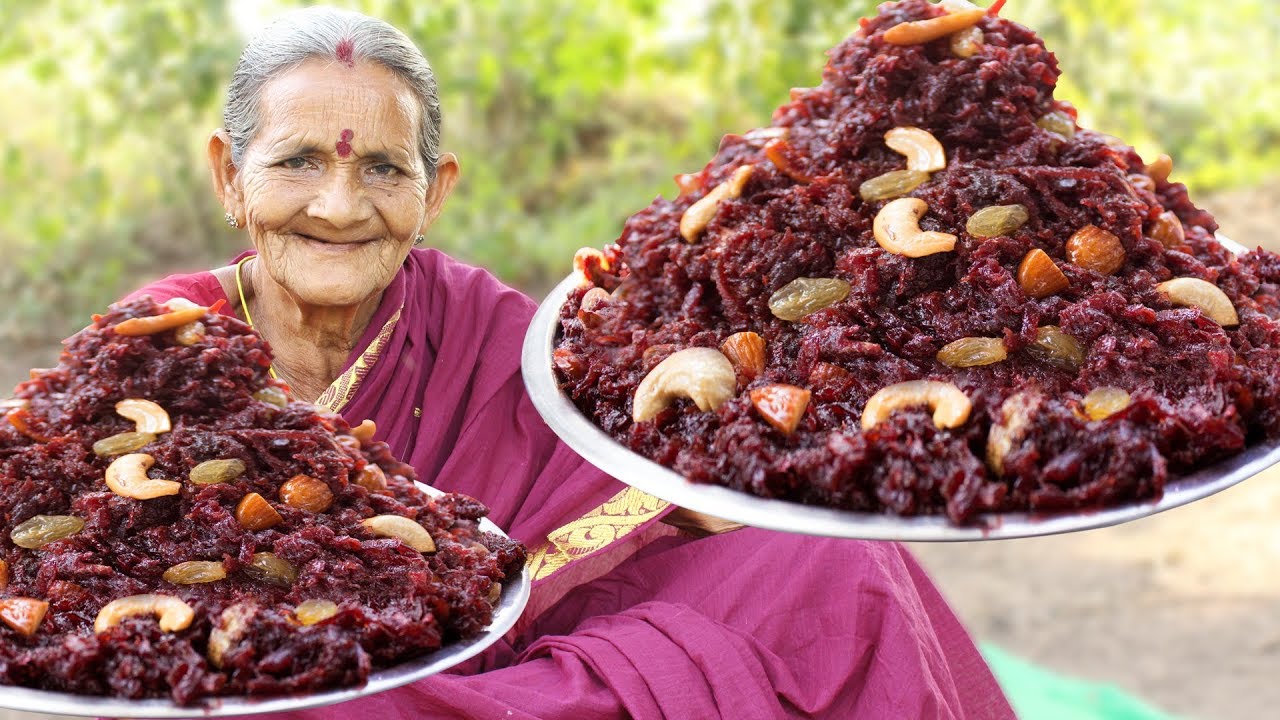 Chukandar ka halwa || चुकंदर का हलवा || Beetroot Halwa Recipe by My Grandma || Myna Street Food