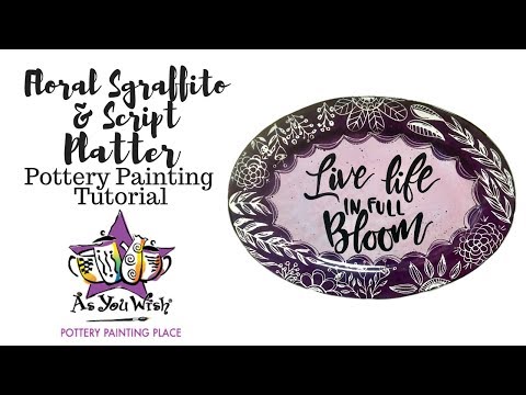 sgraffito-&-script-platter-tutorial-|-as-you-wish-pottery