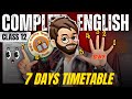 Class 12 : Complete English Syllabus In 7 Days | English Class 12 | Boards 2026