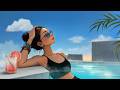 Rooftop Pool Escape Soft Lofi Hip Hop Music For Stress Relief Calm Afternoons 