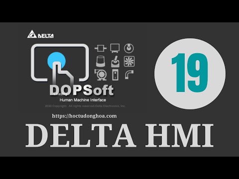 Video Khóa học HMI Delta bài 19 - Chuyển đổi ngôn ngữ - YouTube