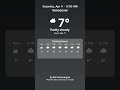 Vancouver Weather · Saturday, Apr 4 · 6:00 AM #shorts