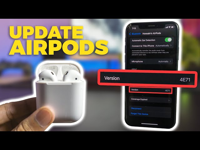 AirPods, AirPods Pro, and AirPods Max receive 4E71 firmware update