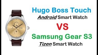 Review Hugo Boss Touch VS Samsung Gear S3 - YouTube