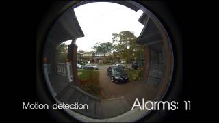 Algocian comparison: motion detection doorway video clips