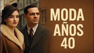 La moda de los años 40