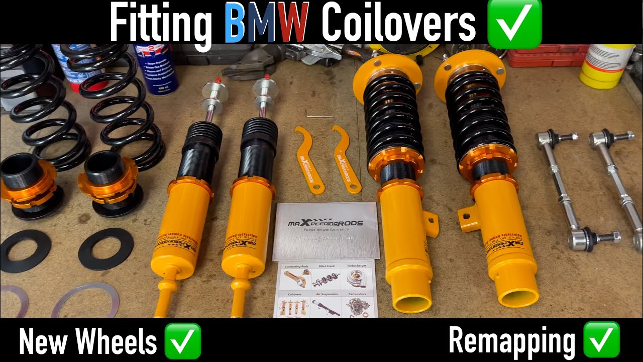 How To Fit BMW Coilovers | New Wheels | Remapping
