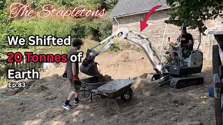 Ep.83 - Huge Landscaping Project! | How We Transformed The Area Around Our French Barn