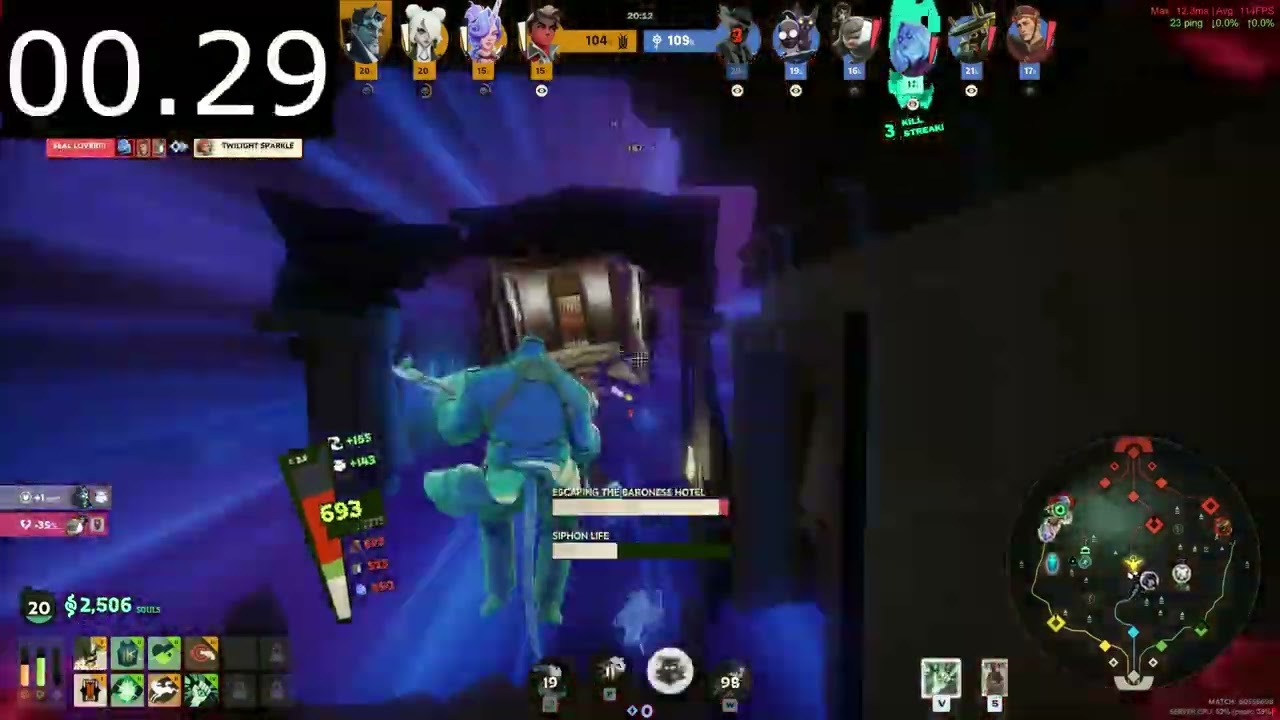 Doorman Ult Speedrun [Deadlock] 3.00s WR