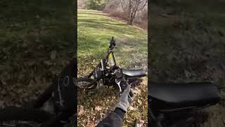WHAT WAS THAT!?💀😧 #bikelife #ebike #surron #dirtbike #scary