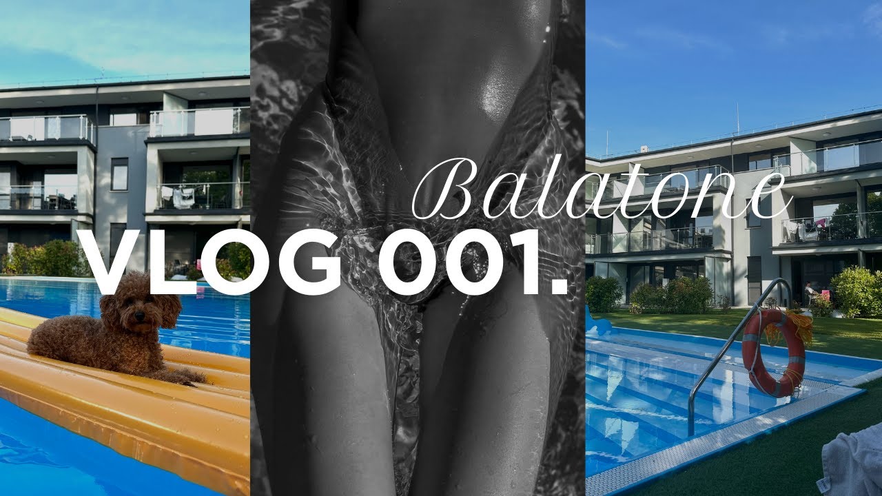 VLOG | Семейный отпуск на озере Балатон 🌊