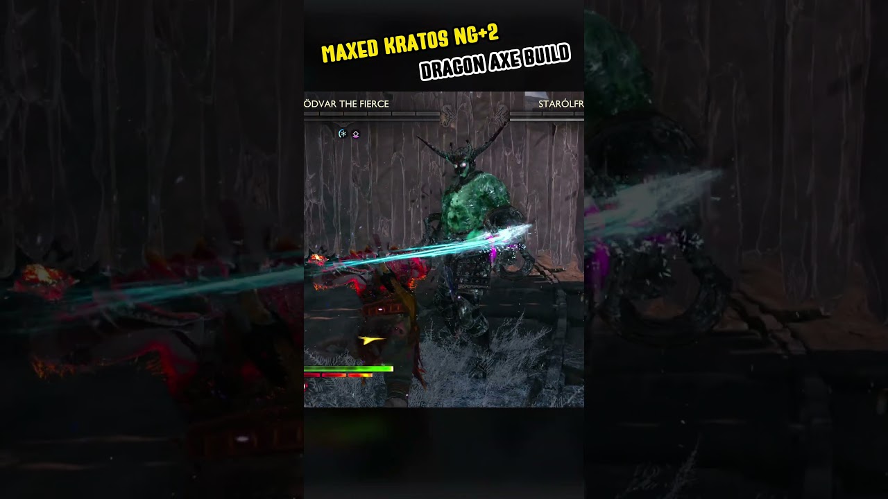 Сборка с максимальной силой против Бодвара Свирепого | God of War Ragnarok (набор «Берсерк, Дракон»)