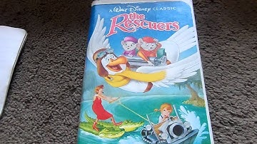 My Walt Disney The Classic Black Diamond VHS Update Part Two March 2014