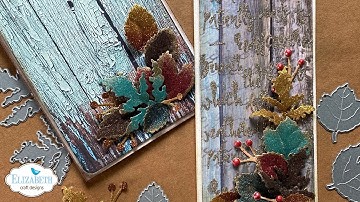 Sparkling Fall Cards with Els | Technique Friday LIVE