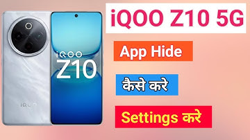 iQOO Z10 5G Me App Hide Setting kaise Kare | How To Apps Hide in iQOO Z10 5G