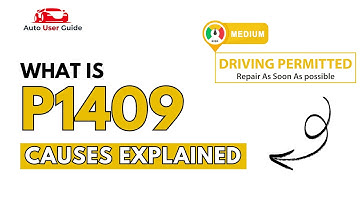 What is P1409 : Engine Error Code Causes Explained