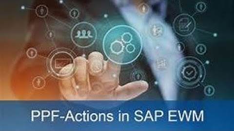 ⚙️ Post Processing Framework (PPF) in SAP EWM | Automate Putaway Task Creation in Inbound Process
