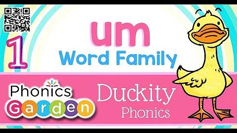 UM | Word Family | Duckity Phonics | Phonics Garden