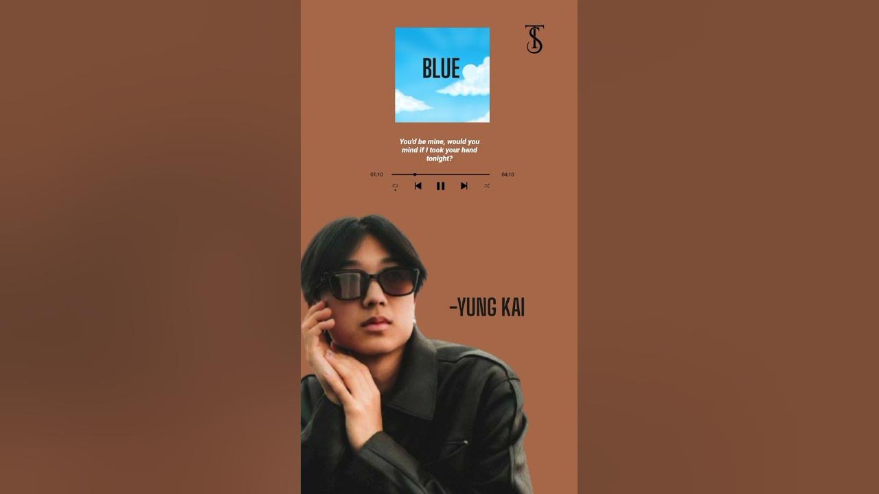 blue 💙#foryou #lyrics #music #foryoupage #fyp #love #viral #yungkai #song #fypシ゚viral