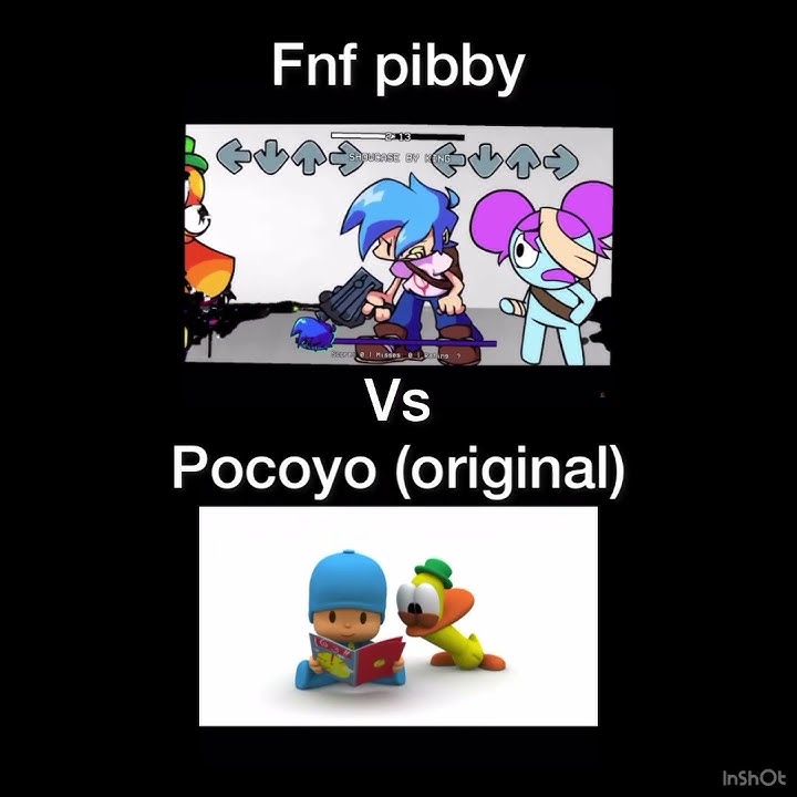 Fnf pocoyo sound vs pocoyo original sound