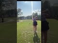 5 Iron Golf Swing On A Par 3 ⛳️ Day 2 of posting everyday for the month of May ⛳️ #golf #golfswing