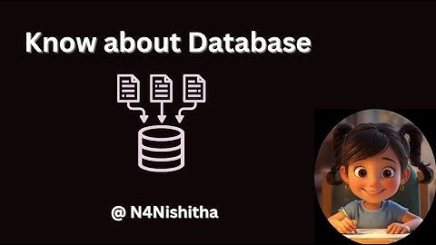 Know about Database - Made with Clipchamp