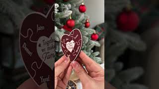 Together We Make A Family | Personalized Wooden Ornament