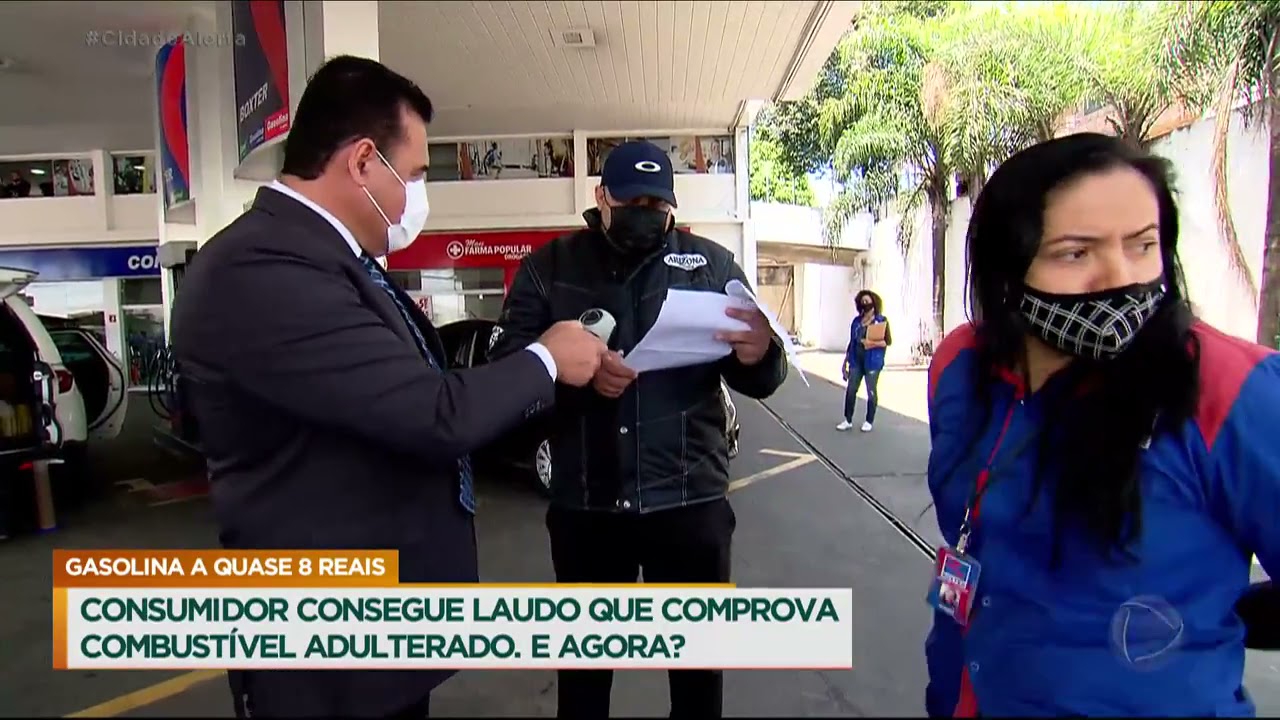 BLITZ DO XERIFE: COMBUSTÍVEL ADULTERADO DANIFICA MOTO DE CONSUMIDOR!! ABSURDO!!