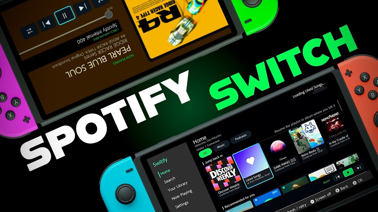 Instala SPOTIFY en Nintendo Switch - Tutorial + Configuración (Swifity)
