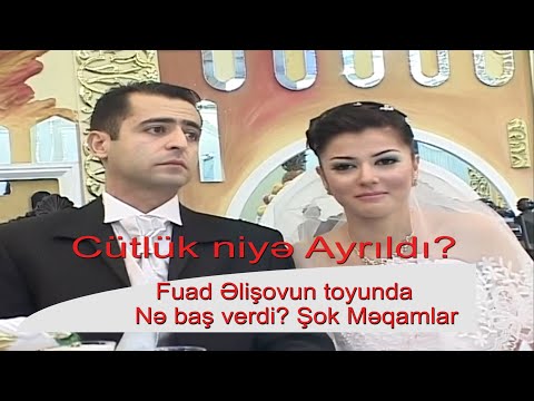 Fuad Əlişovun toyunda bas veren hamini soka saldi #azerbaycan #azerbaijan #baku Niye Ayrildilar?