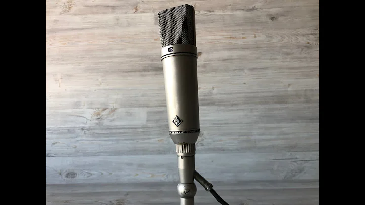 1967 Neumann U67 Vintage Tube Microphone Sound Test