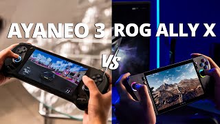 Ayaneo 3 Vs Rog Ally X | A New Challenger!